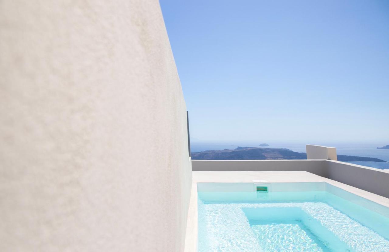 Caldera Cliff Illusion Aparthotel Fira  Bagian luar foto
