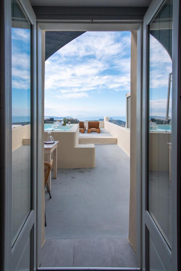 Caldera Cliff Illusion Aparthotel Fira  Bagian luar foto