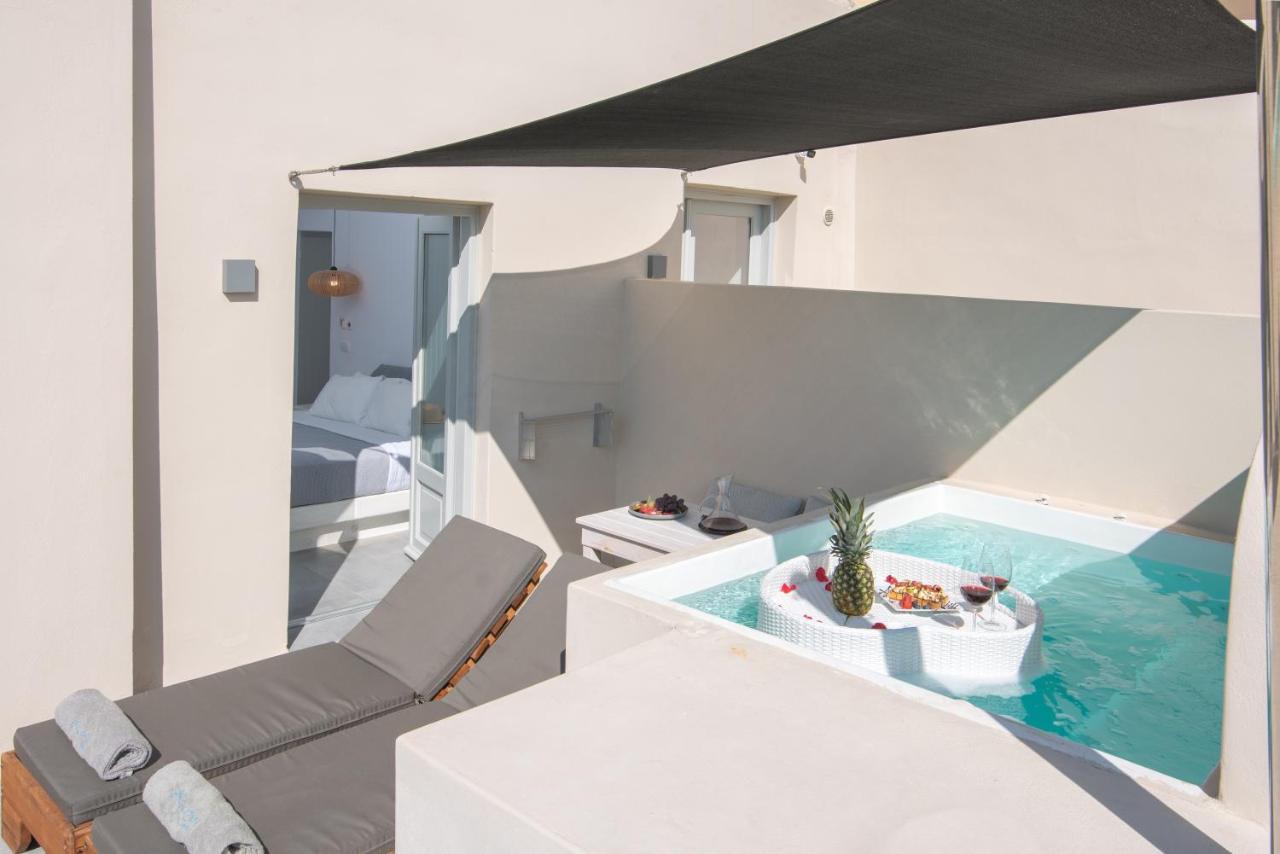 Caldera Cliff Illusion Aparthotel Fira  Bagian luar foto