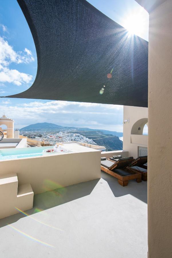 Caldera Cliff Illusion Aparthotel Fira  Bagian luar foto