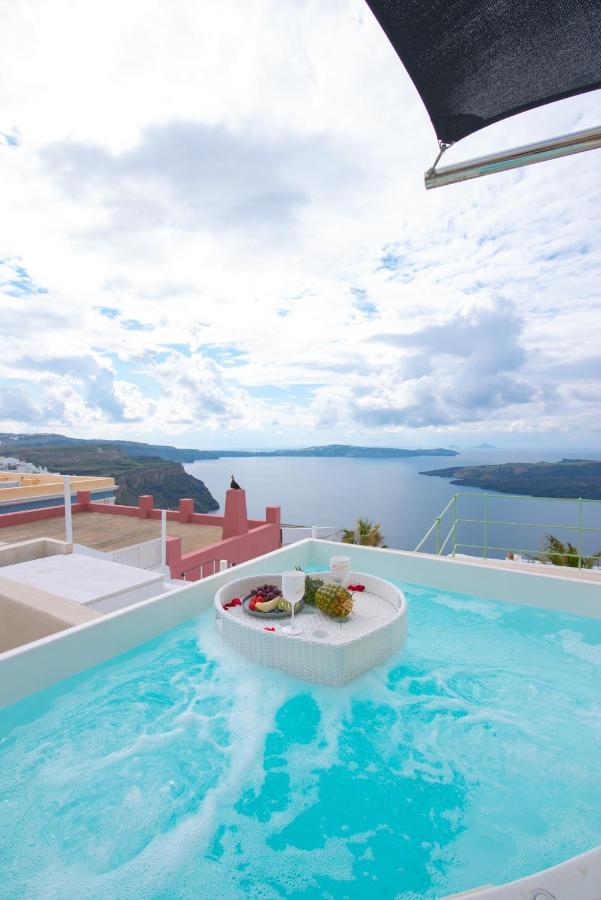 Caldera Cliff Illusion Aparthotel Fira  Bagian luar foto
