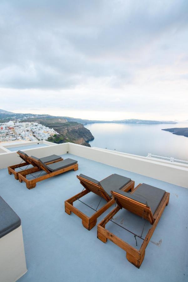 Caldera Cliff Illusion Aparthotel Fira  Bagian luar foto