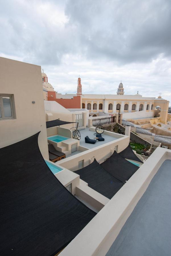 Caldera Cliff Illusion Aparthotel Fira  Bagian luar foto