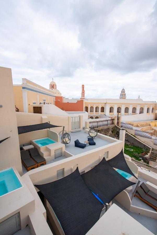 Caldera Cliff Illusion Aparthotel Fira  Bagian luar foto